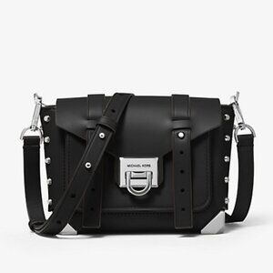 Michael Kors Manhattan Small Leather Crossbody Bag